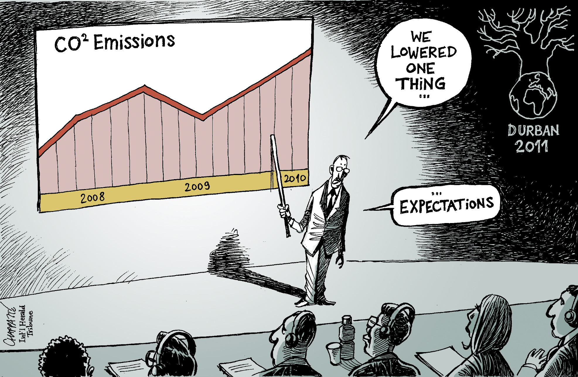 durban-conference-on-climate-globecartoon-political-cartoons