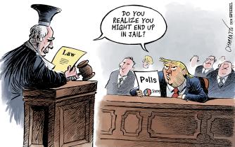 Trump vs Justice