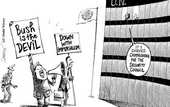 Fight at the UN