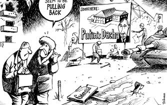 Russia is digging in