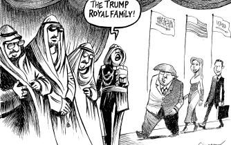 The Trumps abroad
