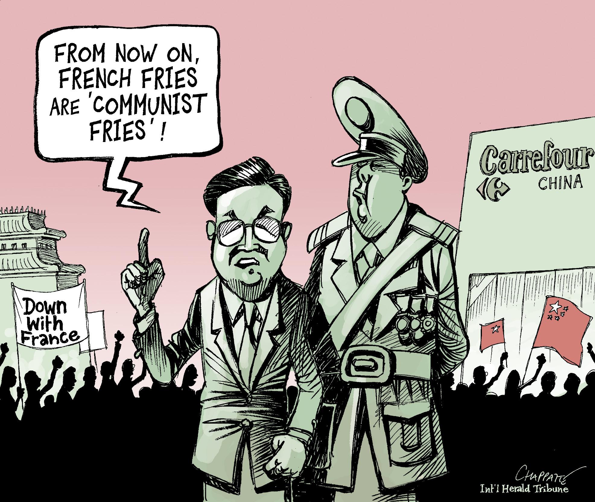 Anti-French Sentiment in China