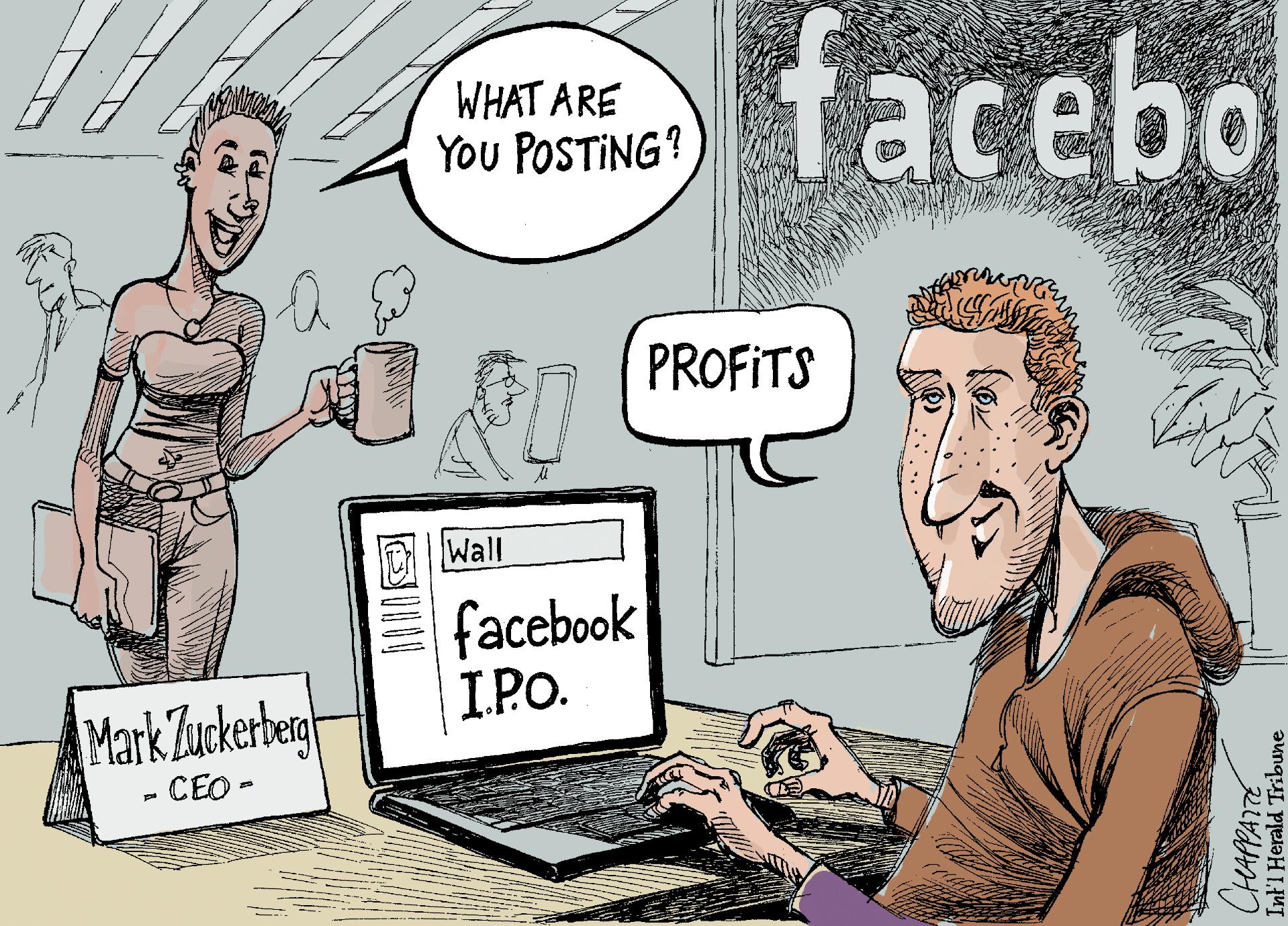 Facebook Files For Initial Public Offering