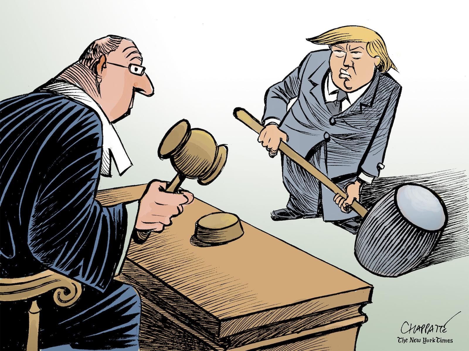 Trump contre les juges