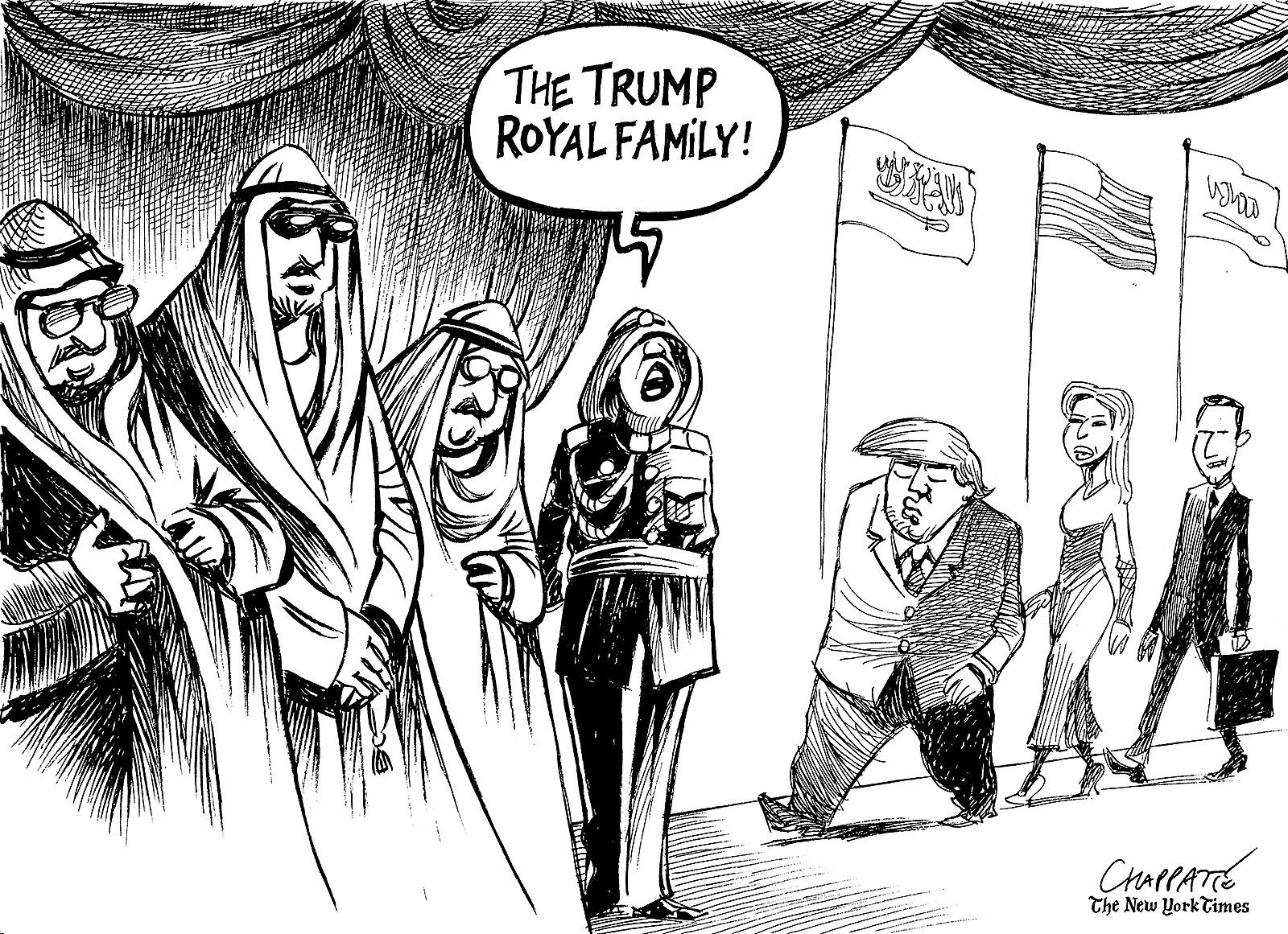 The Trumps abroad