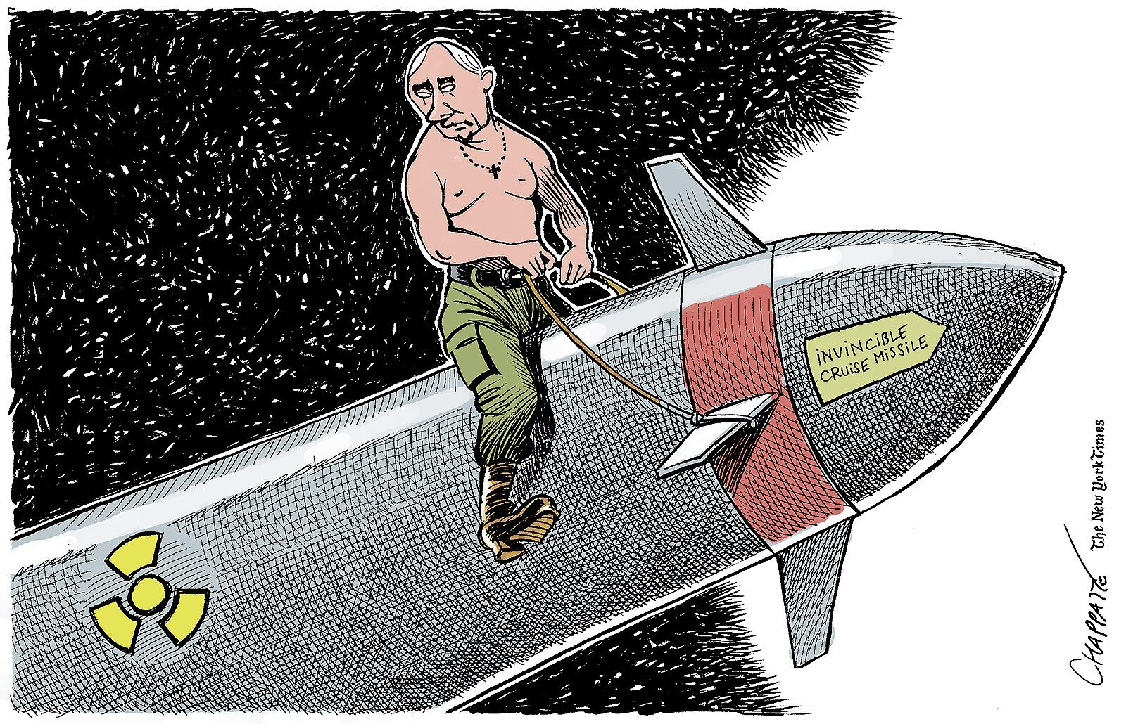 Les nouveaux missiles invincibles de Poutine