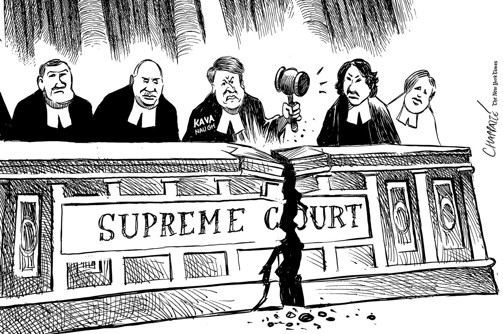 Polarization and anger at the Supreme Court