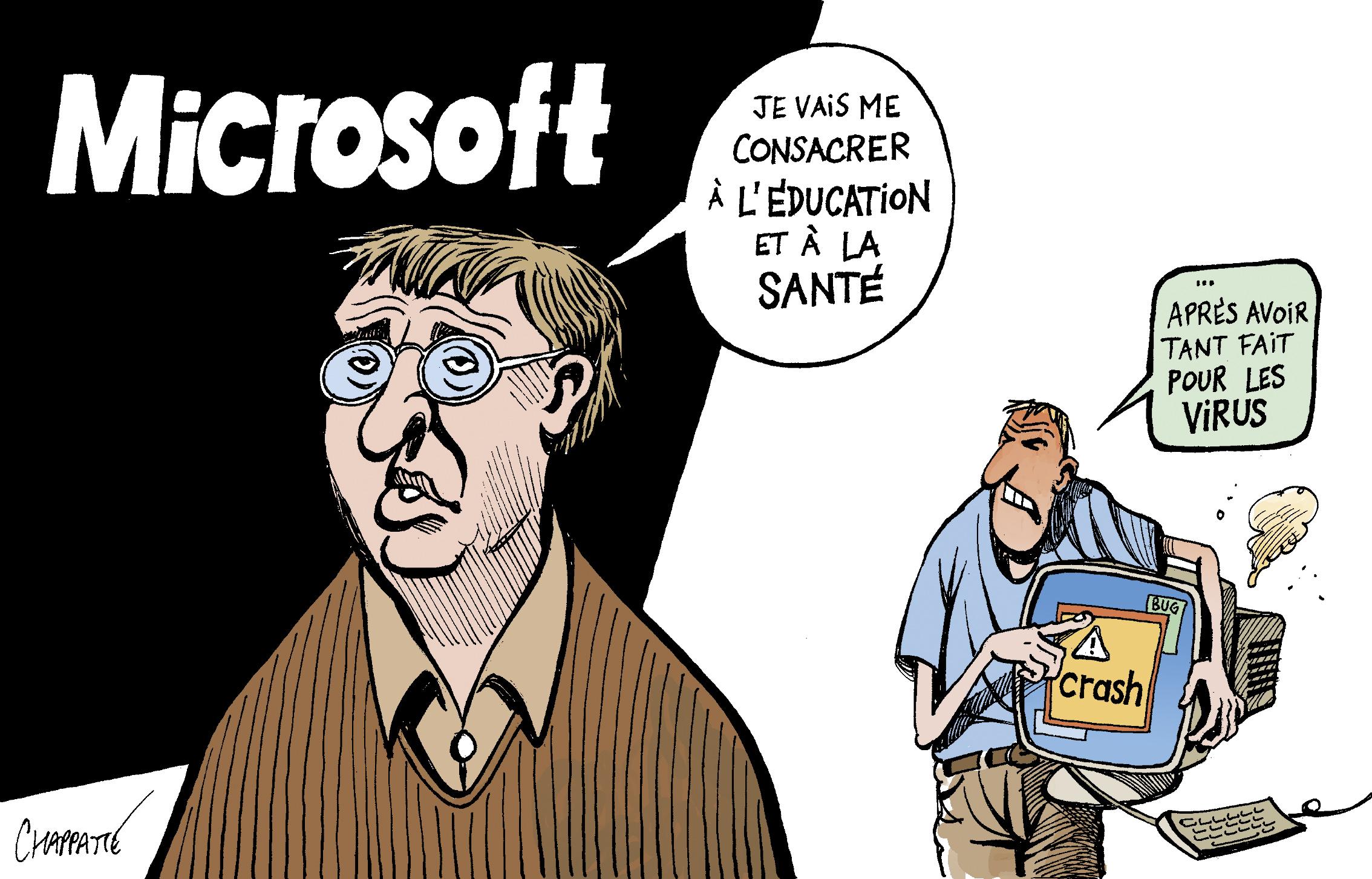 Bill Gates quitte Microsoft