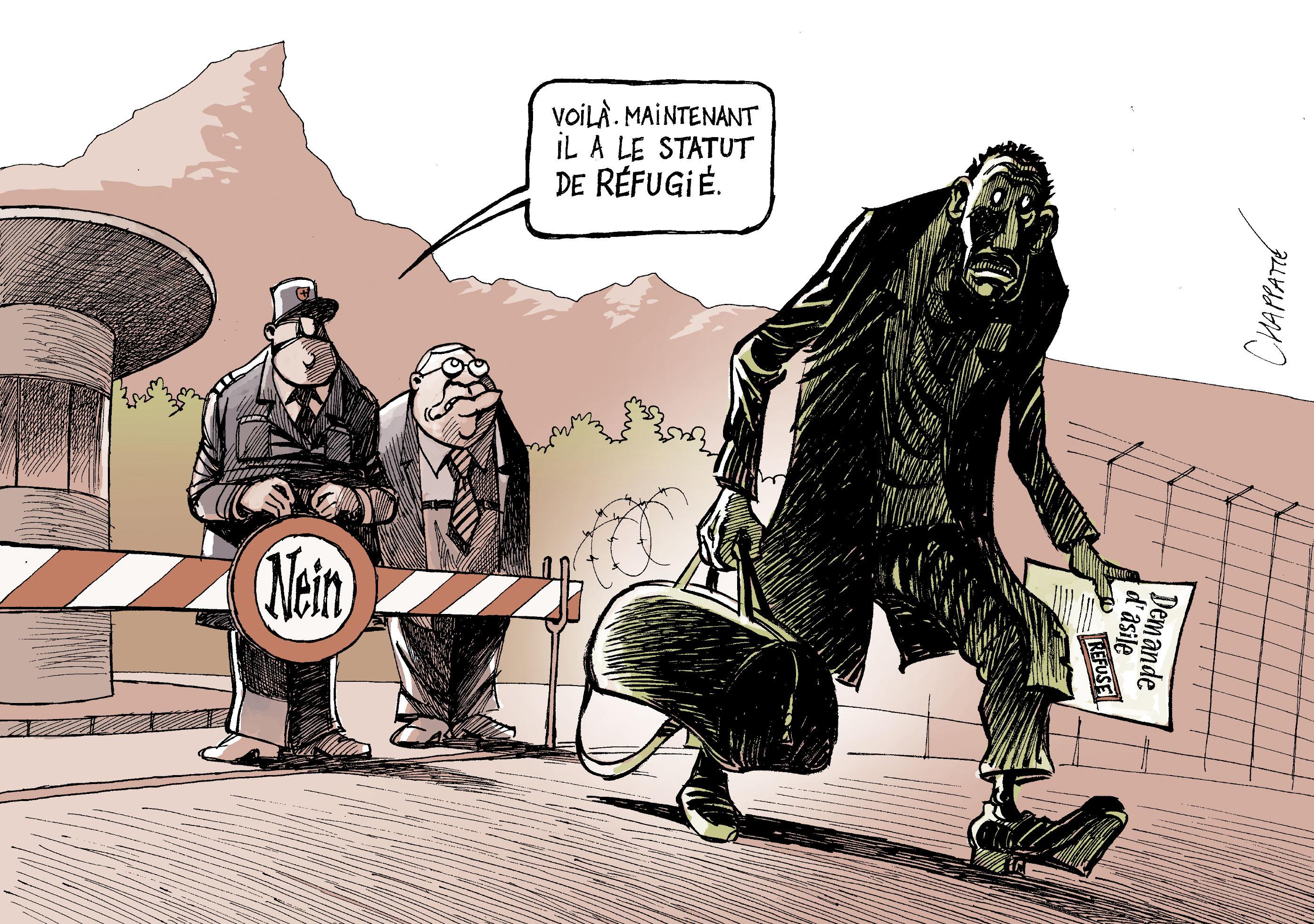 La Suisse durcit le droit d'asile