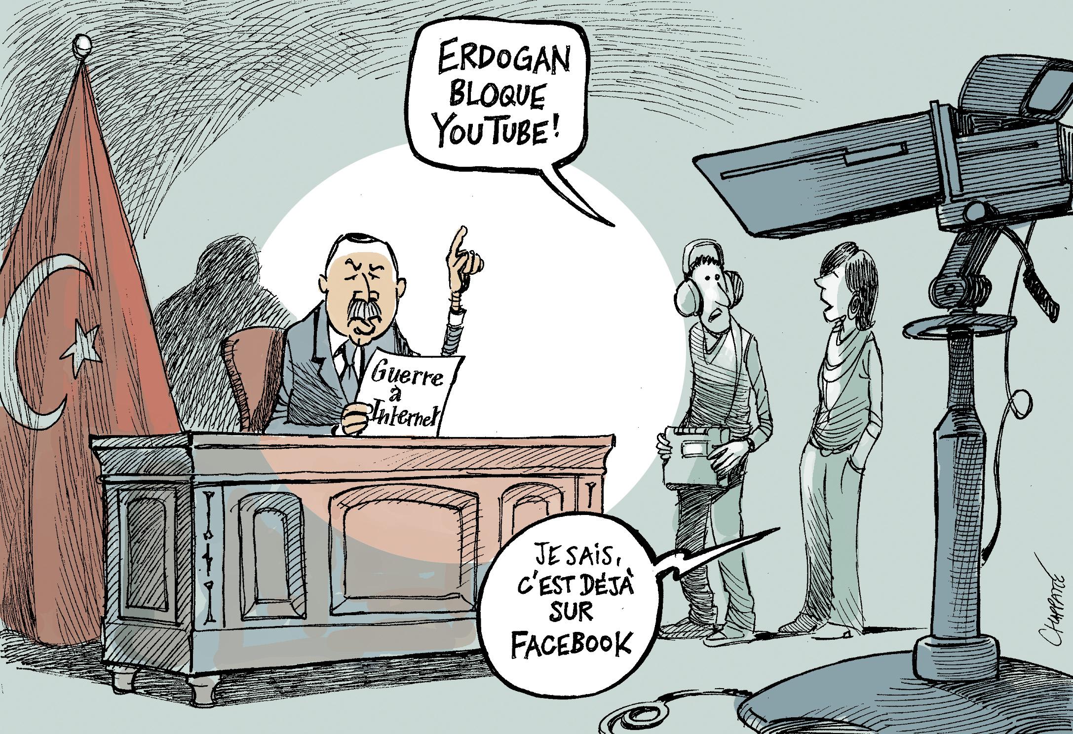 Erdogan censure les réseaux sociaux