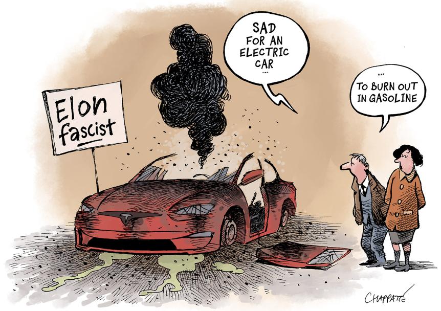 Backlash against Tesla