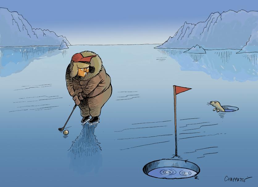 He wants Greenland