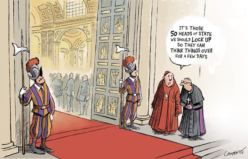 After the pope's funeral