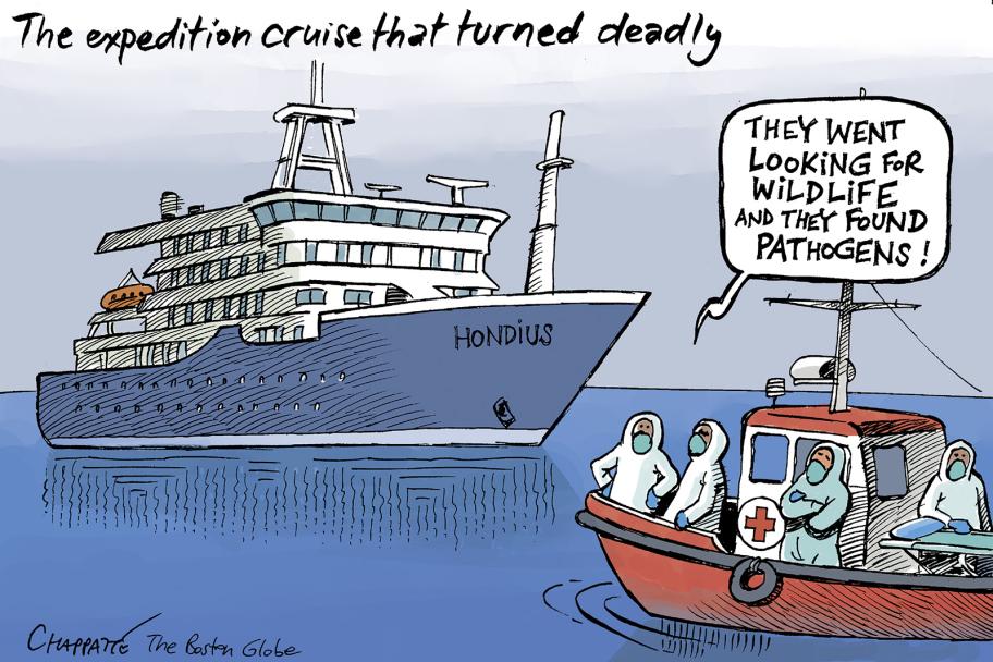 The hantavirus cruise