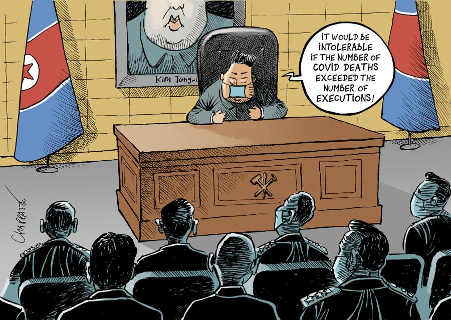 Kim Jong-un mobilises against Covid Kim Jong-un mobilises against Covid