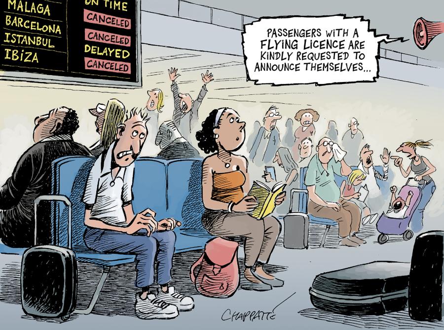 Air travel chaos 