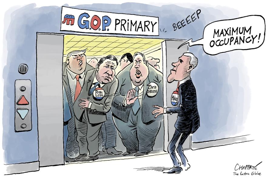 A crowded Republican field 