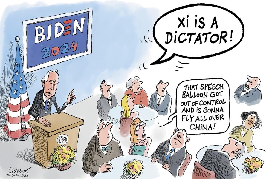 Another Biden gaffe? Another Biden gaffe?
