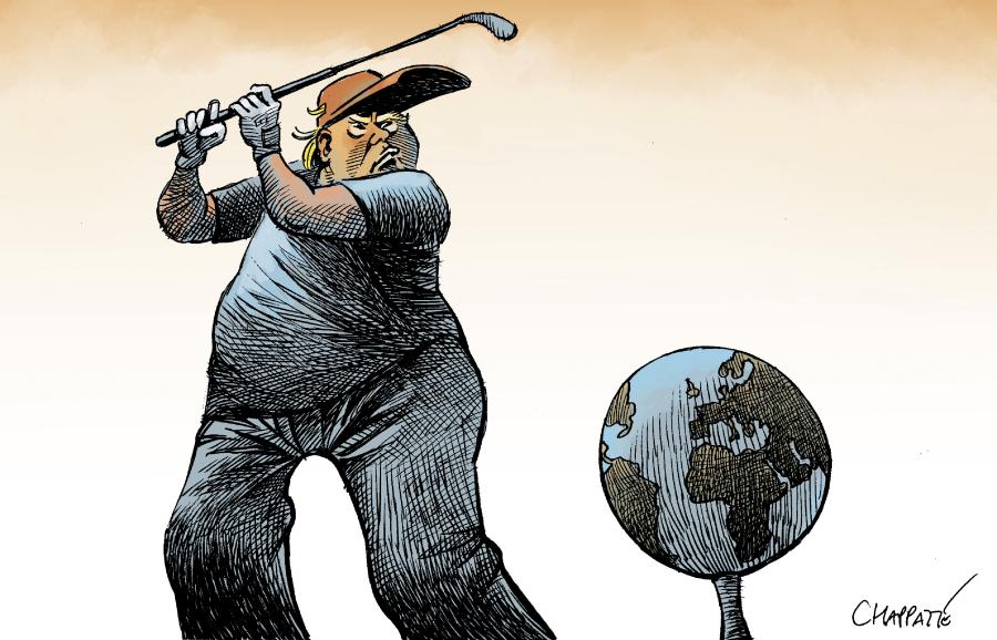 The planet on the line The planet on the line