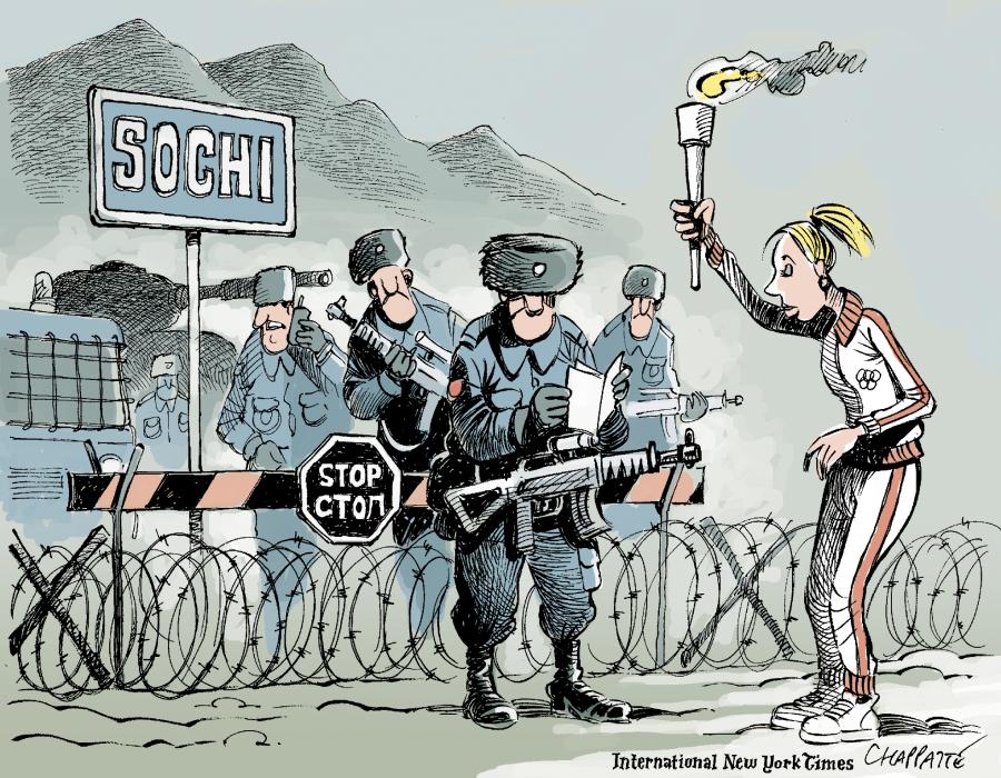 Sochi under high security Sochi under high security Sochi under high security