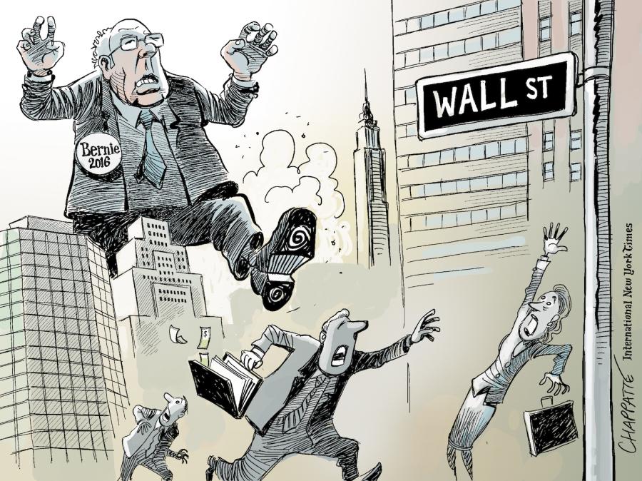 Bernie Sanders goes to Wall Street Bernie Sanders goes to Wall Street Bernie Sanders goes to Wall Street
