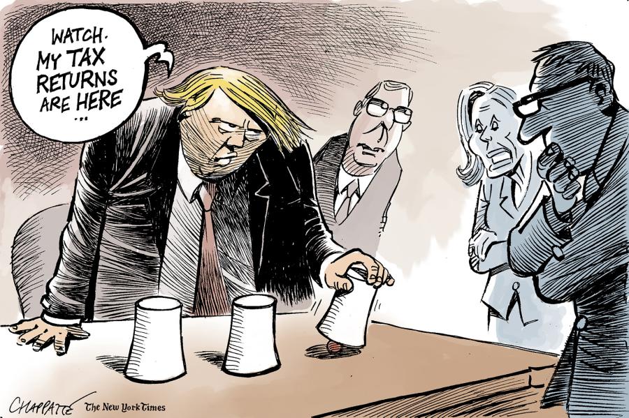Trump and his tax returns Trump and his tax returns Trump and his tax returns