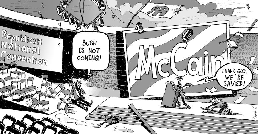 Hurricane Gustav Shakes Up The Republicans Hurricane Gustav Shakes Up The Republicans