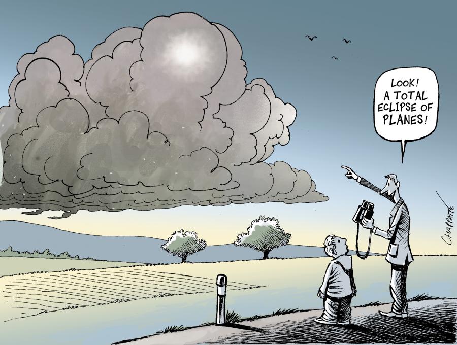 Ash Cloud Blocks Air Traffic Ash Cloud Blocks Air Traffic Ash Cloud Blocks Air Traffic