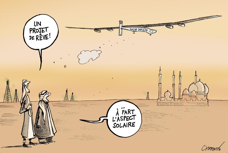 Solar Impulse s'envole d'Abu Dhabi Solar Impulse s'envole d'Abu Dhabi