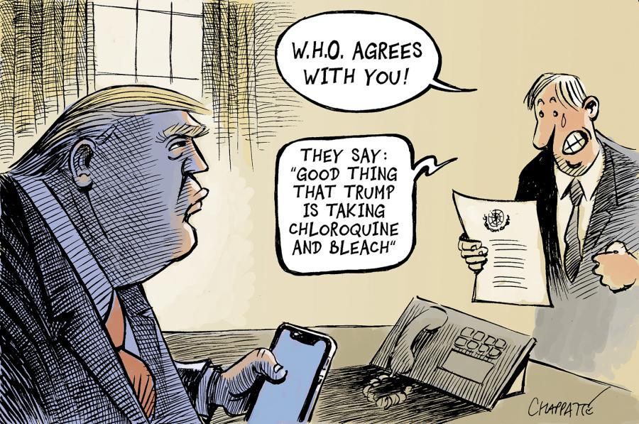 US pressure on WHO US pressure on WHO US pressure on WHO