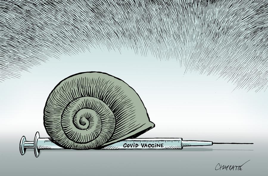 The race for vaccination The race for vaccination The race for vaccination