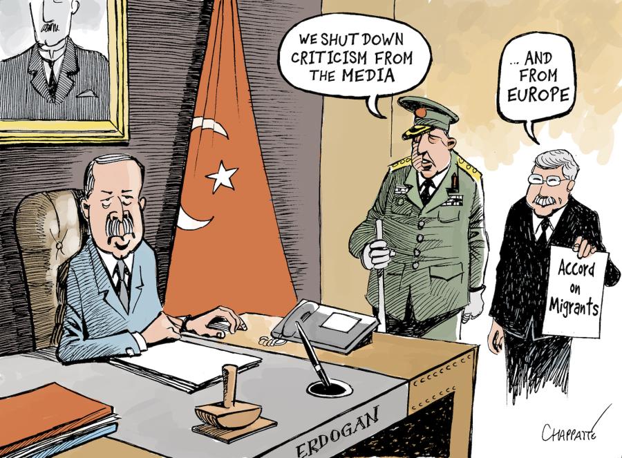 Erdogan's strong hand Erdogan's strong hand Erdogan's strong hand