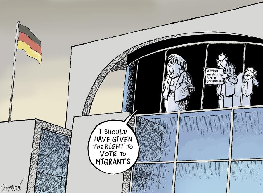 Merkel without a coalition Merkel without a coalition Merkel without a coalition
