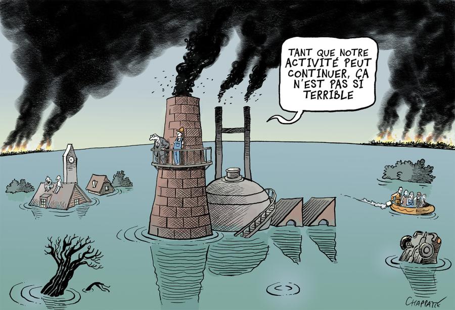 Le point sur le climat | Globecartoon - Political Cartoons - Patrick  Chappatte