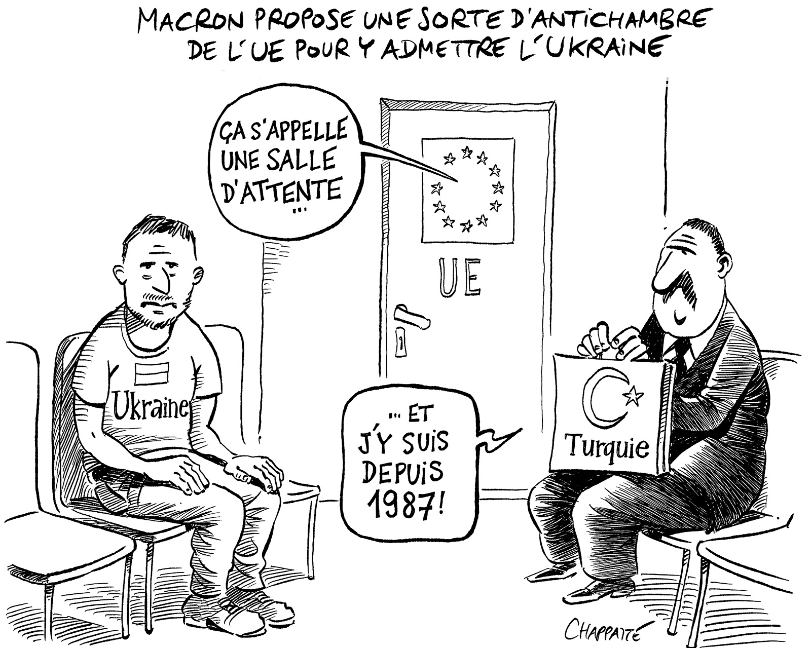 L'Ukraine et l'Europe | Globecartoon - Political Cartoons - Patrick ...