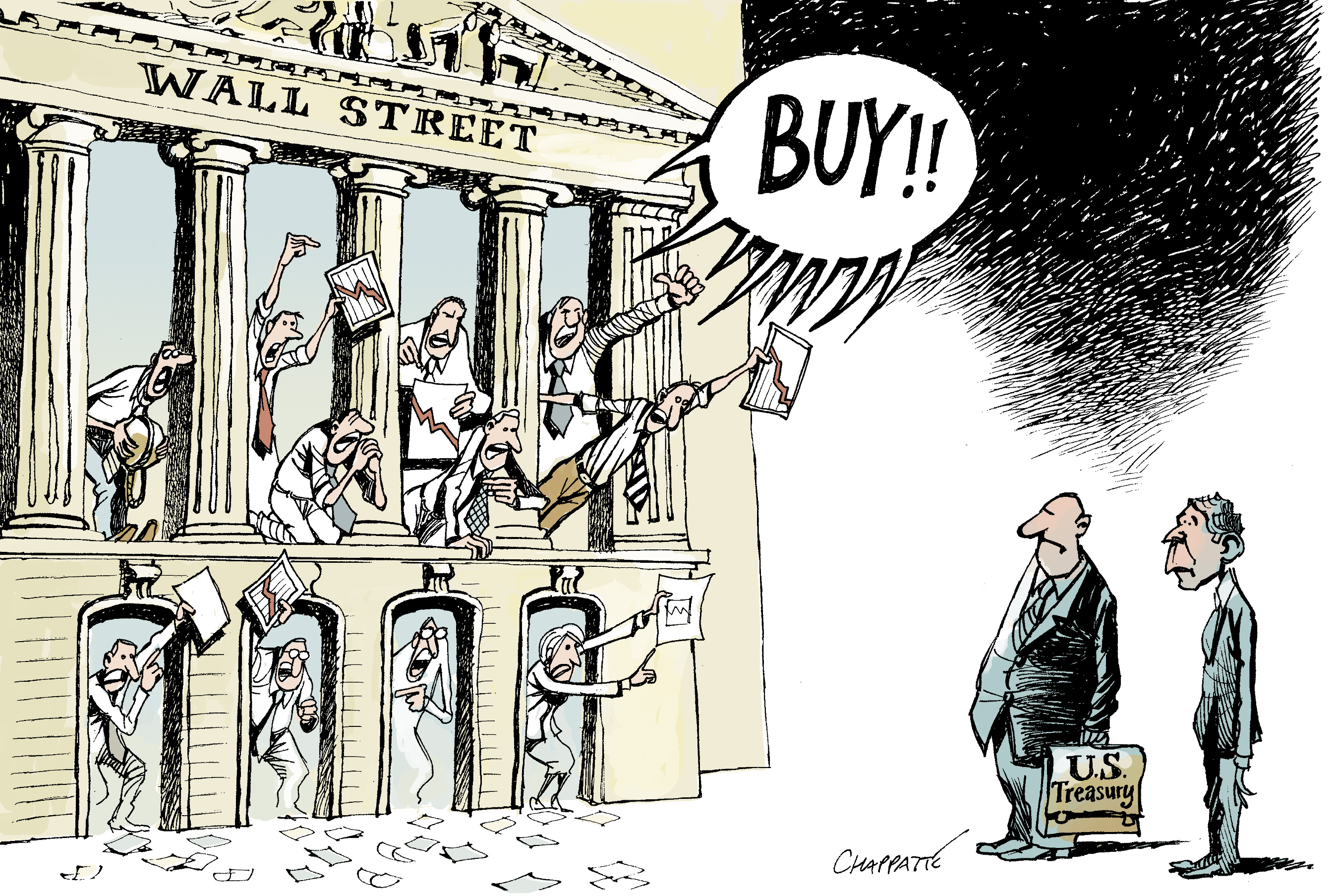 The Grand Bailout Globecartoon Political Cartoons Patrick Chappatte