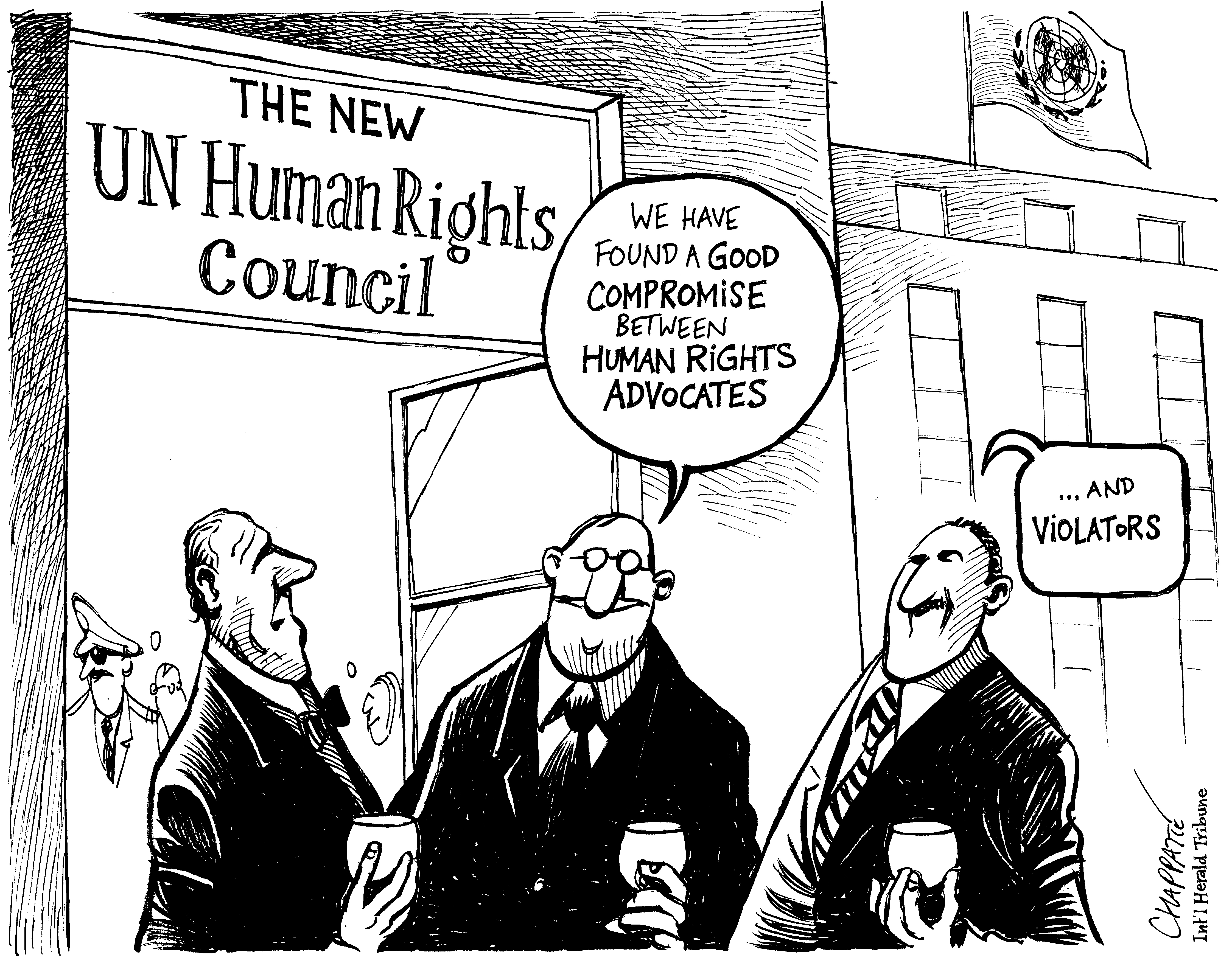 Human Rights Council | Globecartoon - Political Cartoons - Patrick ...