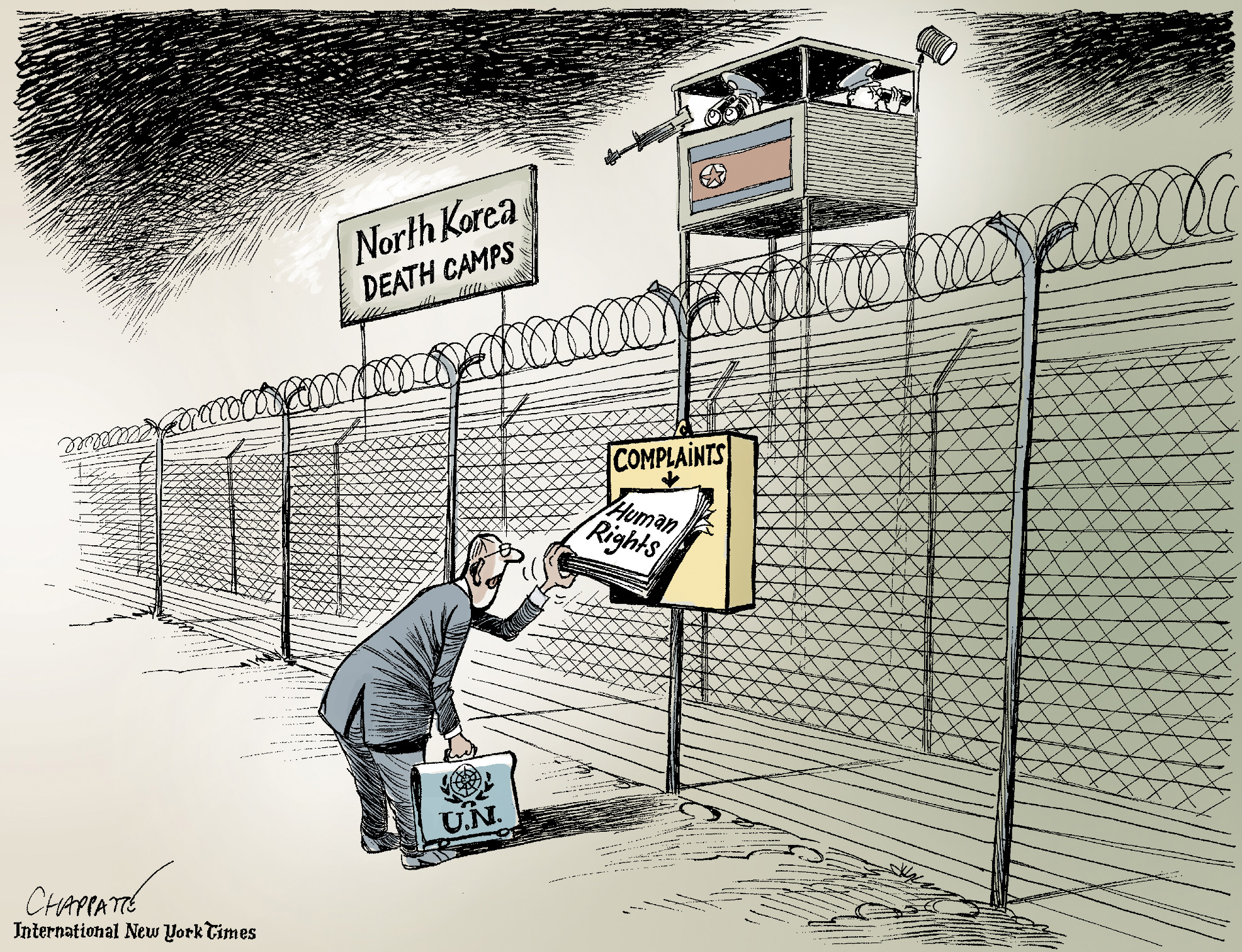 Human Rights Political Cartoons