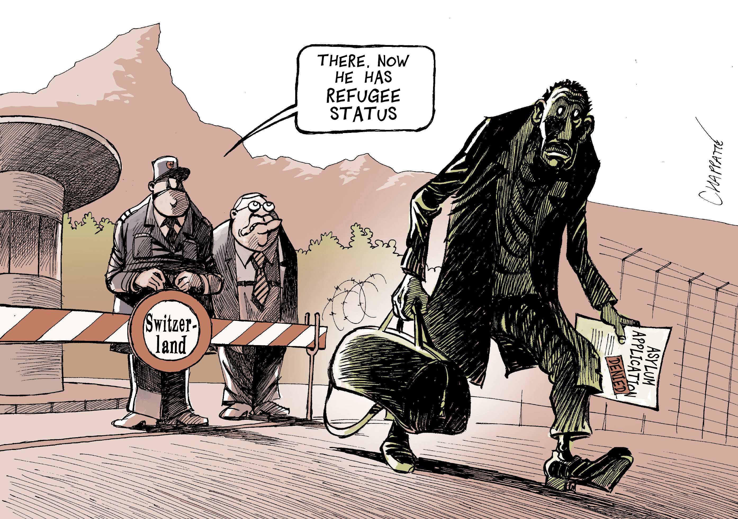 From Asylum  to conquest