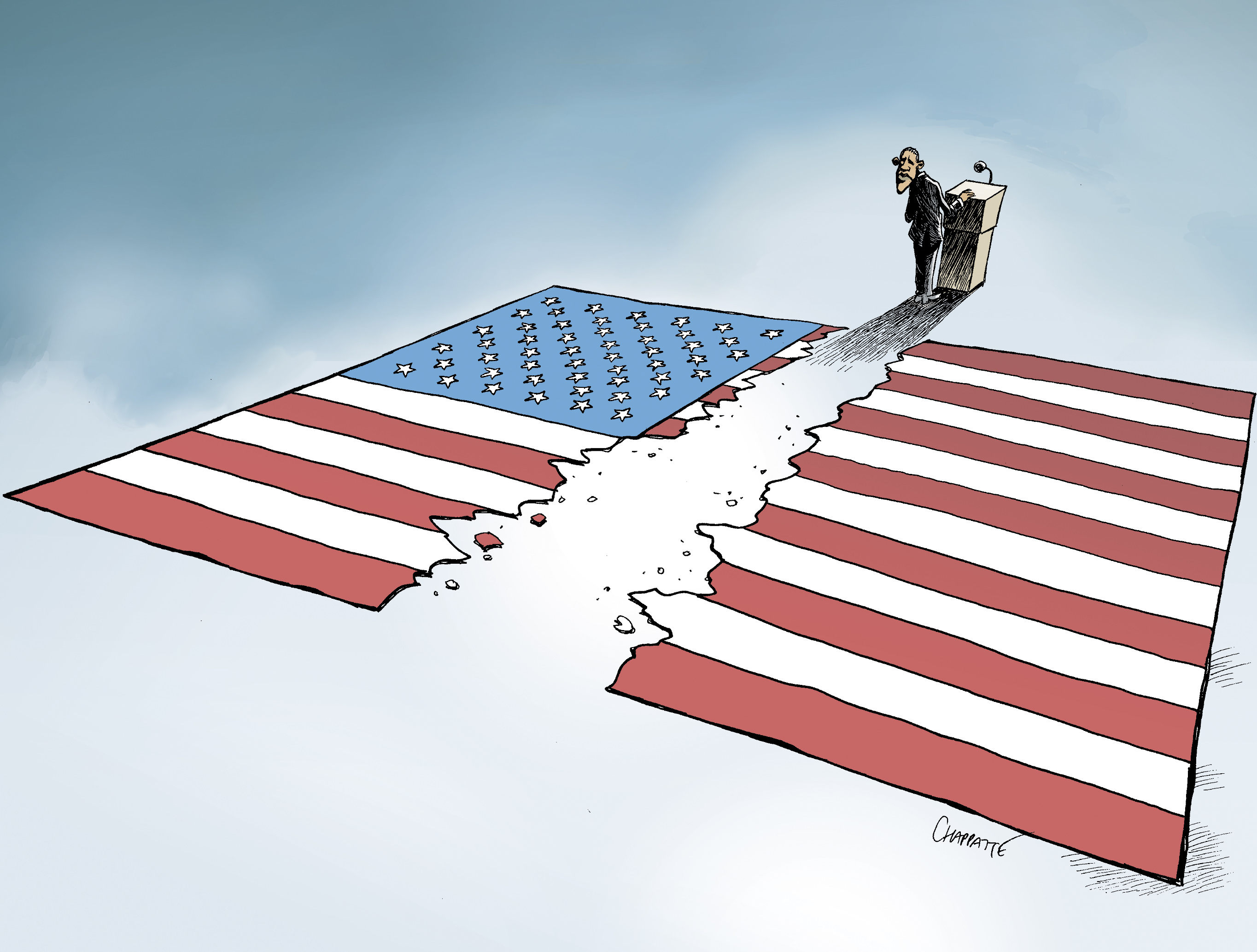 Падение сша