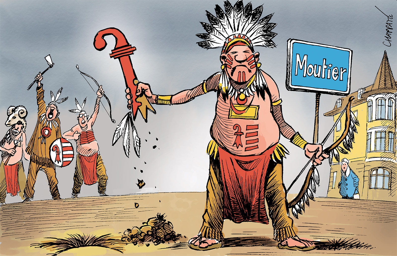 La question jurassienne est relancée! Globecartoon Political