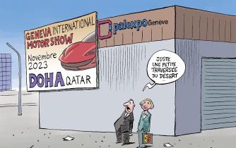 Salon de l'auto de Genève... à Doha