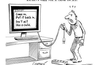 Can artificial intelligence be stopped?