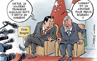 Xi Jinping en Hongrie