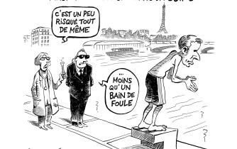 Président à l'eau
