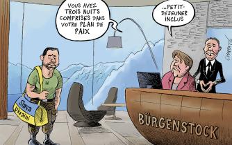 Sommet dans les Alpes