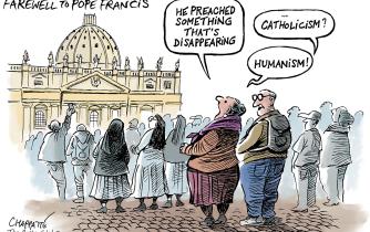 Farewell to the Pope