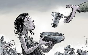 Famine à Gaza