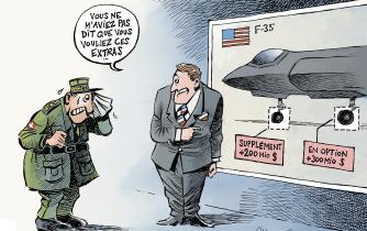 Le surcoût astronomique du F-35