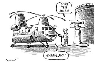 Fuel stop in Caracas